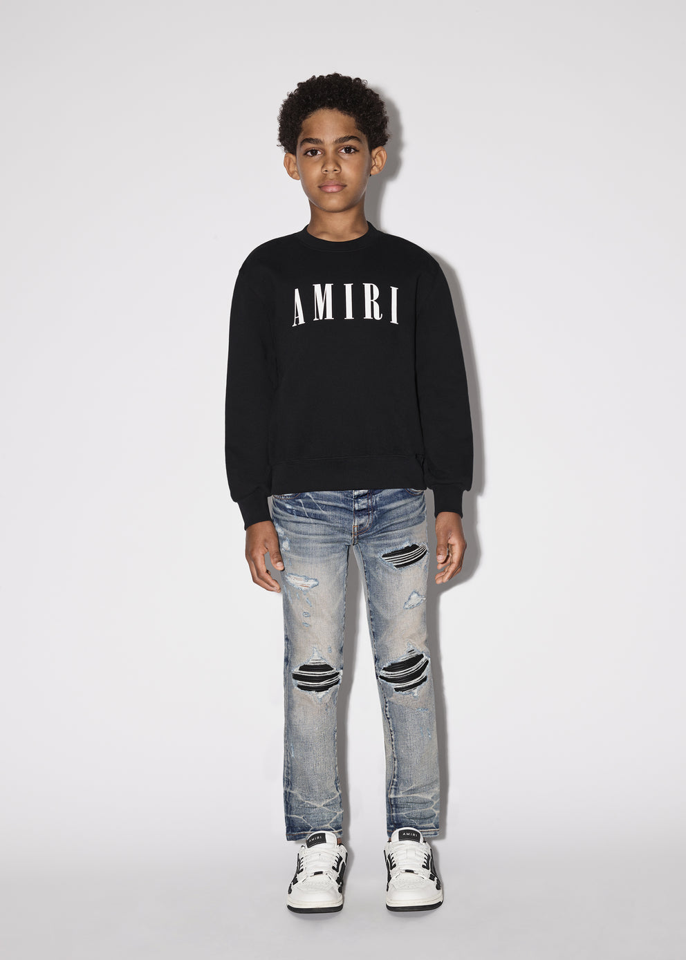 Black Amiri CREWNECK | 257960-OIC