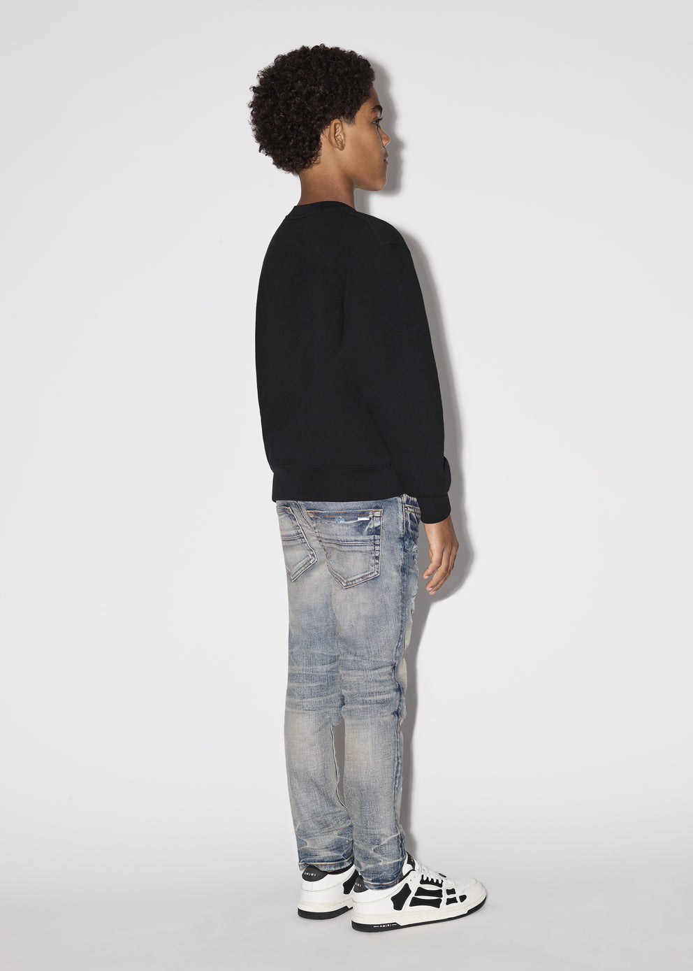 Black Amiri CREWNECK | 257960-OIC