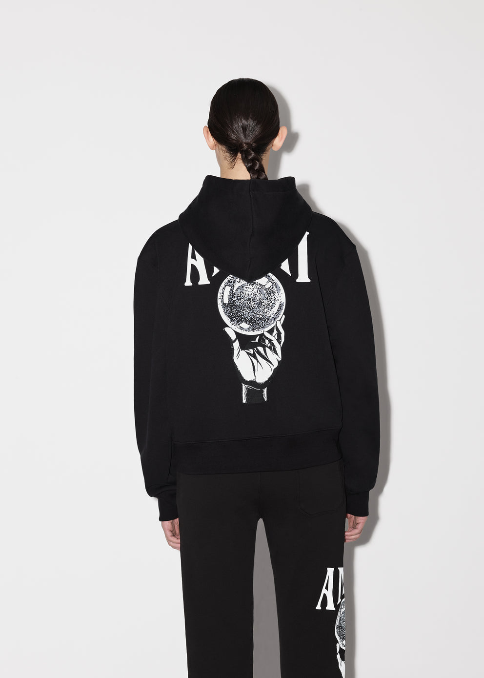 Black Amiri CRYSTAL BALL HOODIE | 576801-SUV