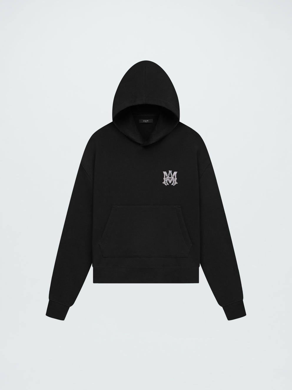 Black Amiri CRYSTAL EMBELLISHED MA HOODIE | 342105-FWS