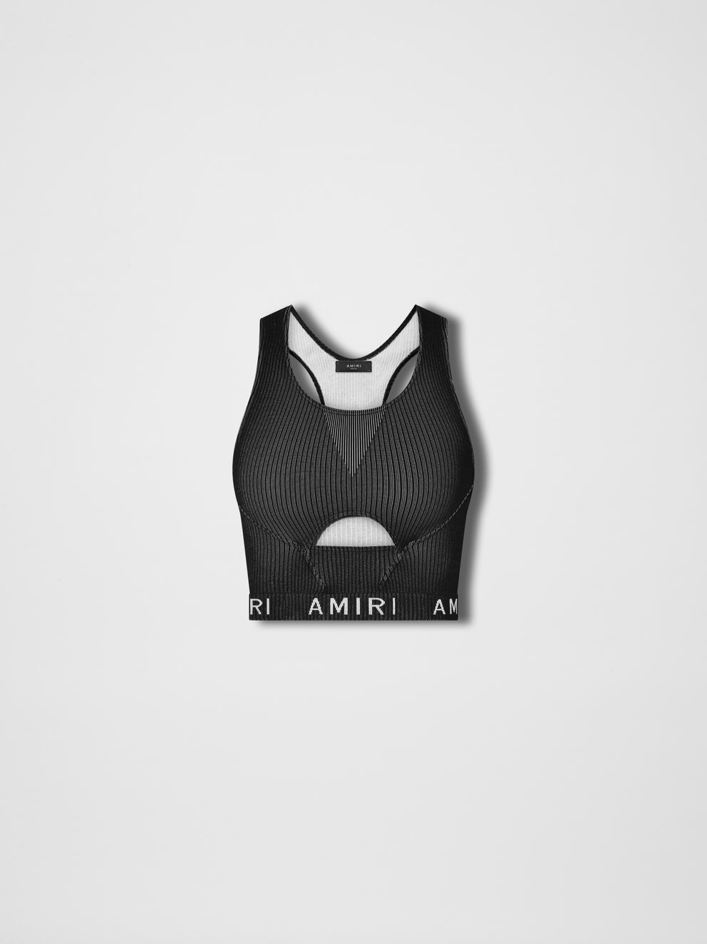 Black Amiri CUT OUT BRA | 250349-APZ