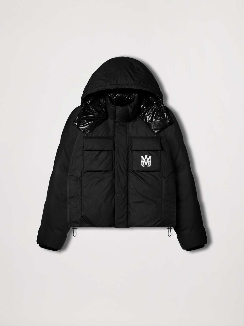 Black Amiri HOODED DOWN PUFFER JACKET | 615729-SUI