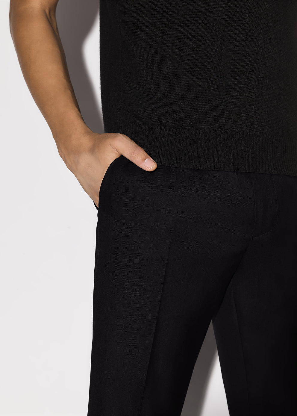 Black Amiri KICK FLARE TROUSER | 154609-GVL