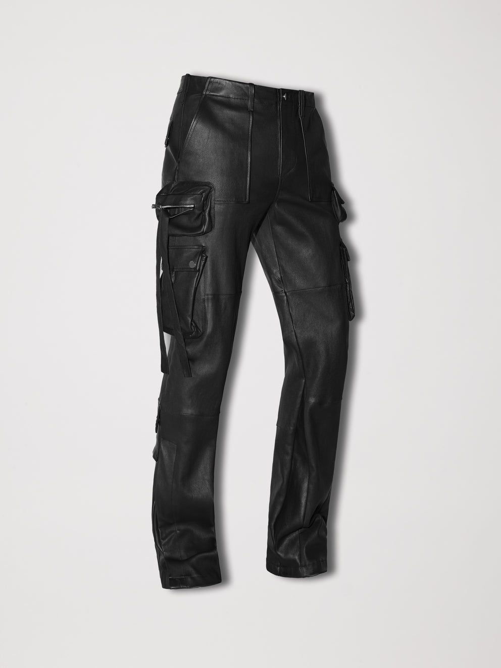 Black Amiri LEATHER FLAIR CARGO | 084673-JHV