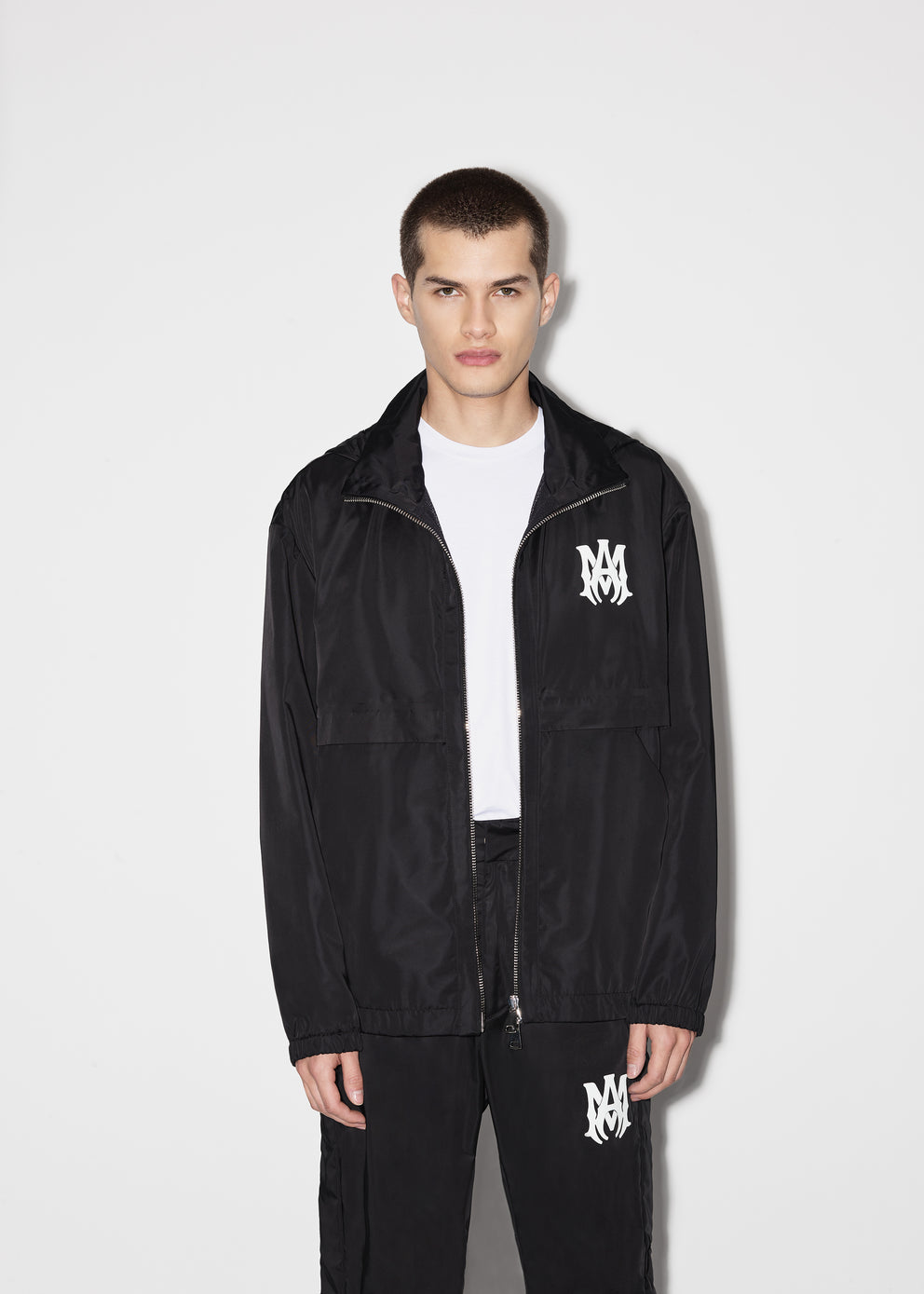 Black Amiri LIGHTWEIGHT NYLON ANORAK | 149378-OXQ