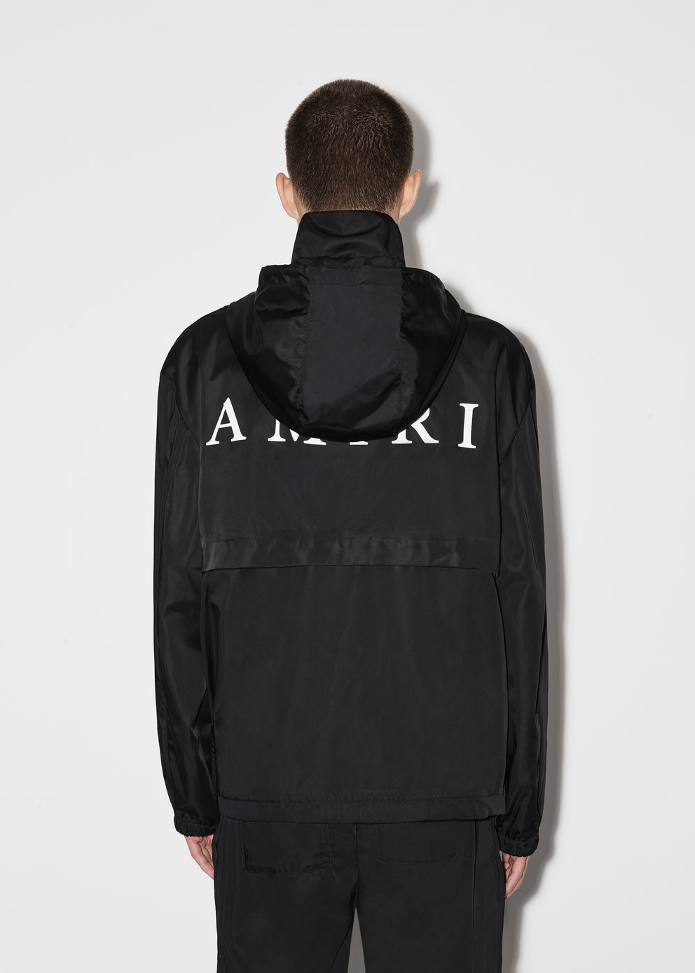 Black Amiri LIGHTWEIGHT NYLON ANORAK | 149378-OXQ