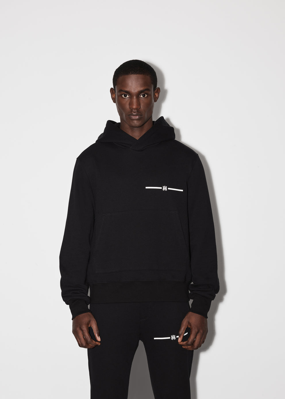 Black Amiri MICRO M.A. BAR HOODIE | 689745-OUT