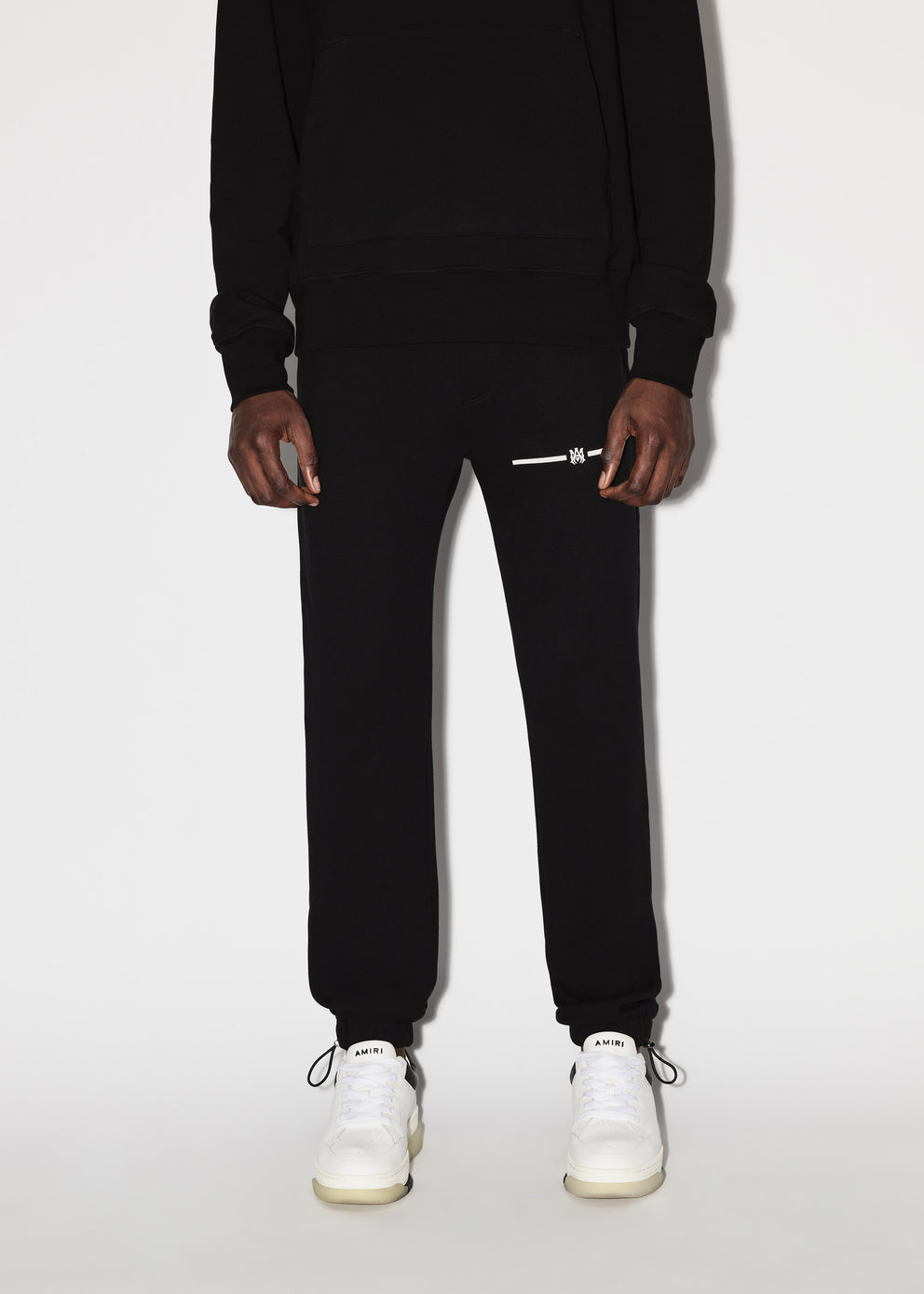 Black Amiri MICRO M.A. BAR SWEATPANT | 915732-CVI