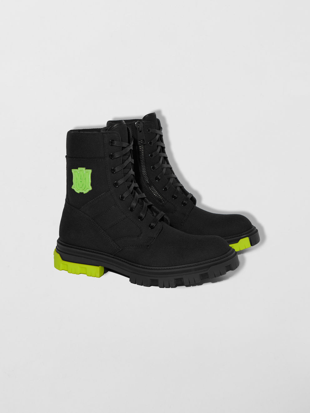 Black Amiri MILITARY COMBAT BOOT | 523168-KWB