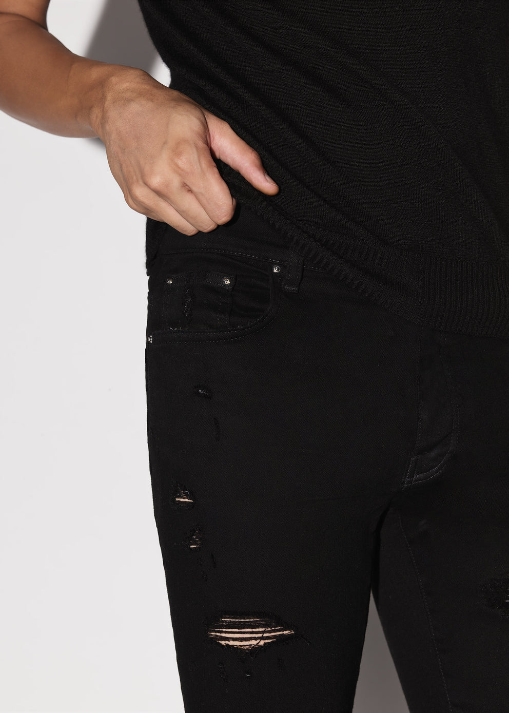 Black Amiri MX1 JEAN | 329478-HIJ