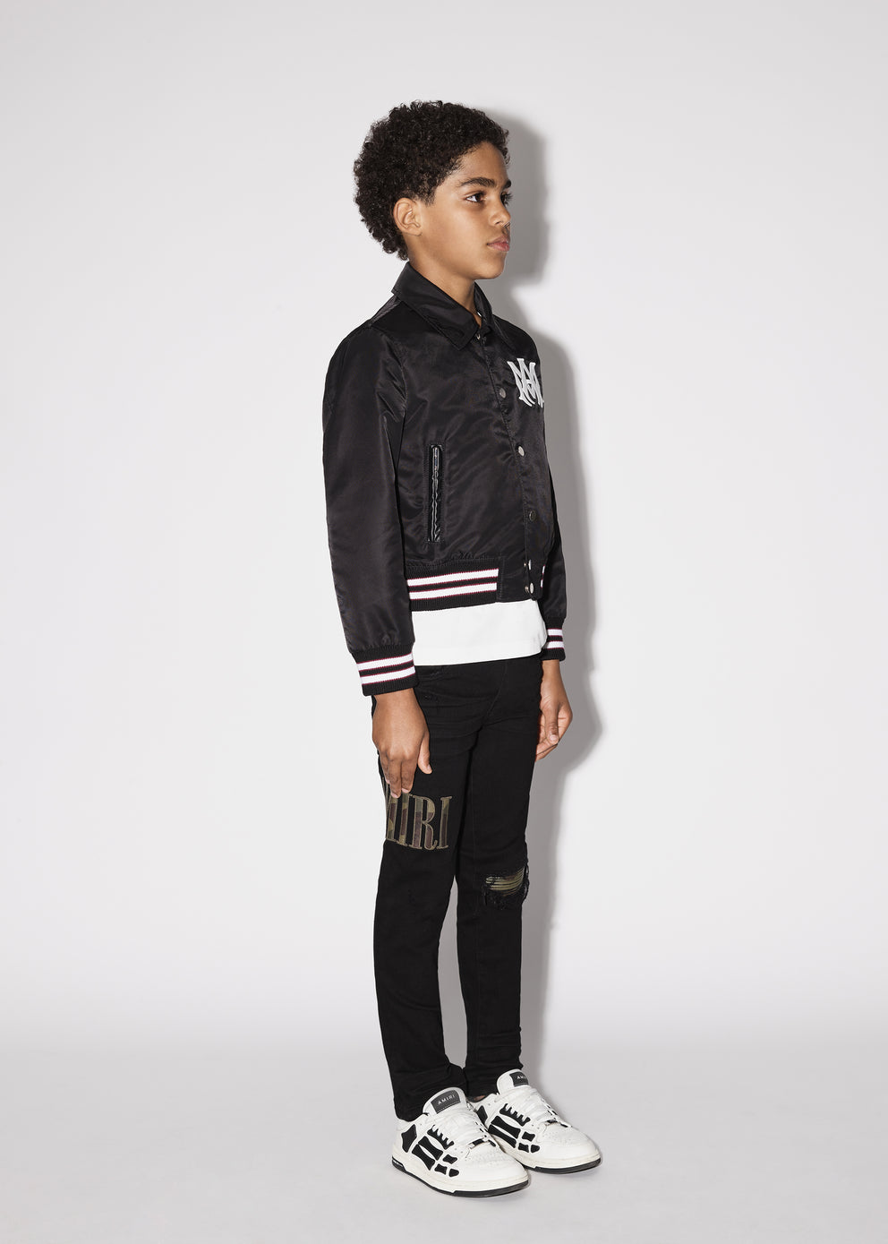 Black Amiri M.A. COACHES JACKET | 194257-DTL