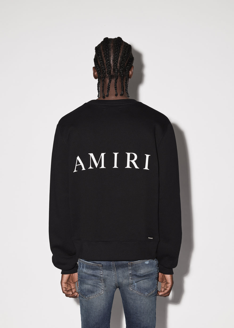 Black Amiri M.A. CORE LOGO CREWNECK | 048751-LGB