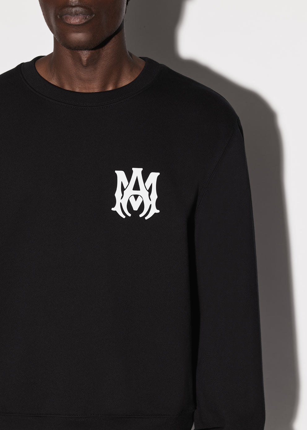 Black Amiri M.A. CORE LOGO CREWNECK | 048751-LGB