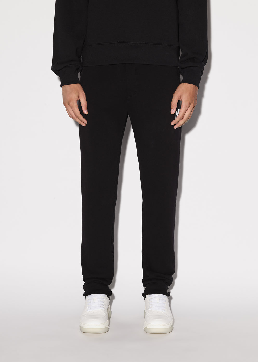 Black Amiri M.A. CORE LOGO SWEATPANTS | 628915-QYV