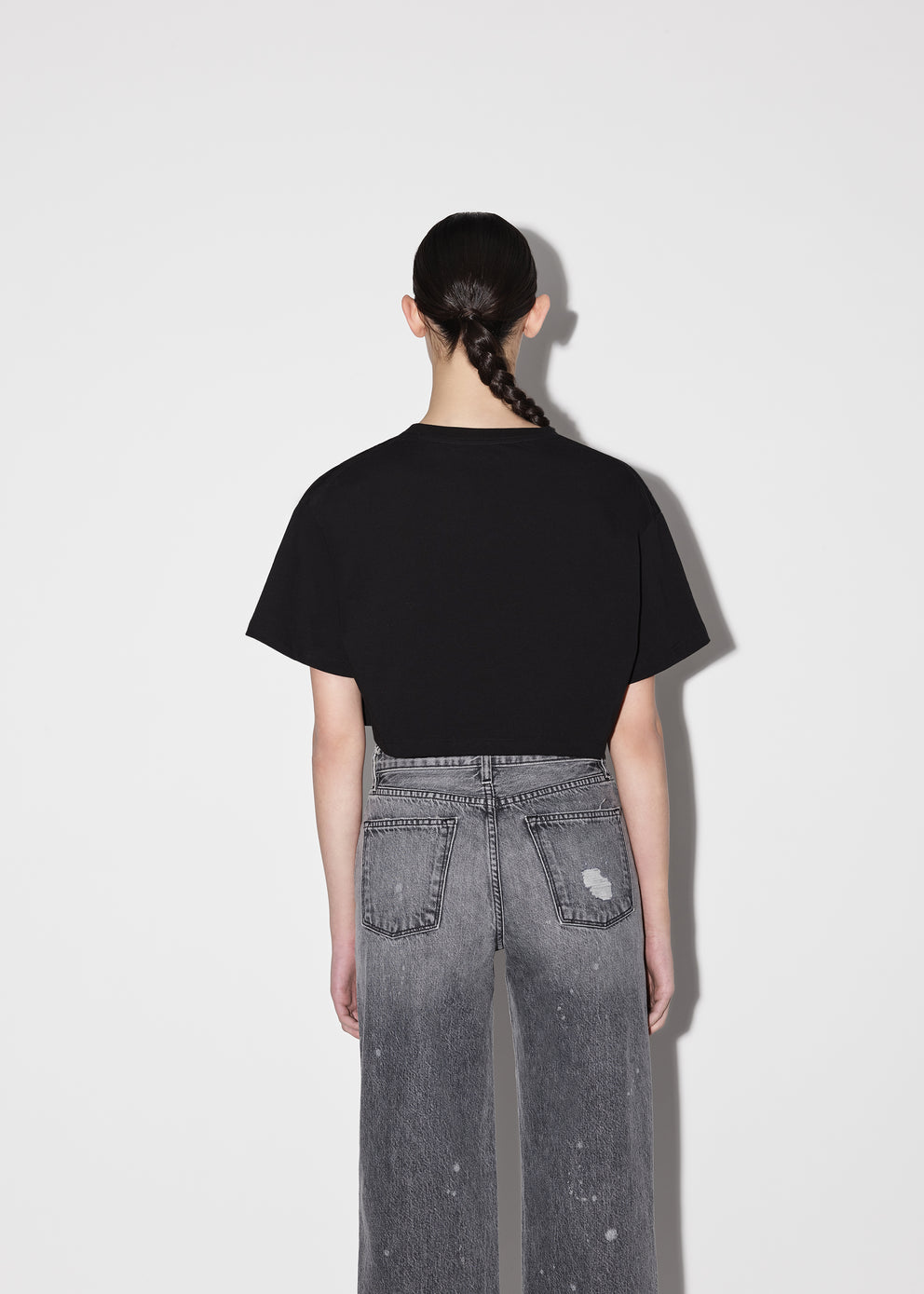 Black Amiri M.A CROPPED TEE | 460528-WVL