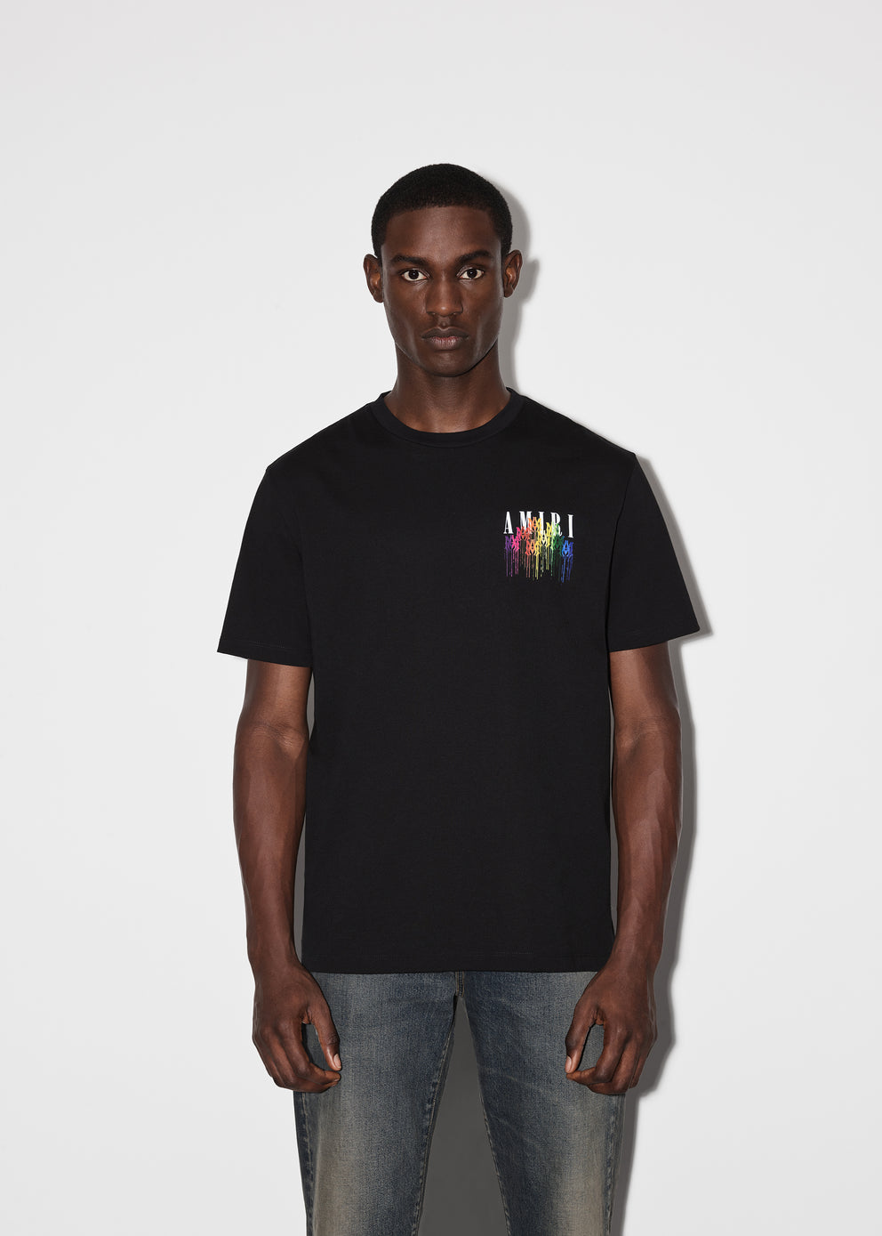 Black Amiri M.A. DRIP COLLAGE TEE | 537218-TDZ