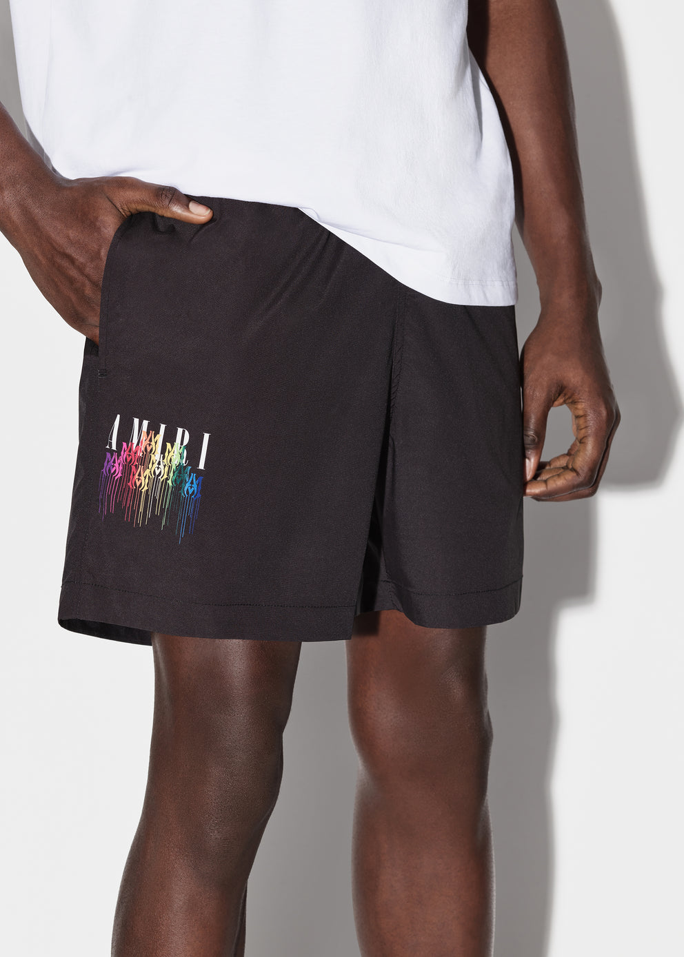 Black Amiri M.A. DRIP SWIM TRUNKS | 574962-DPB