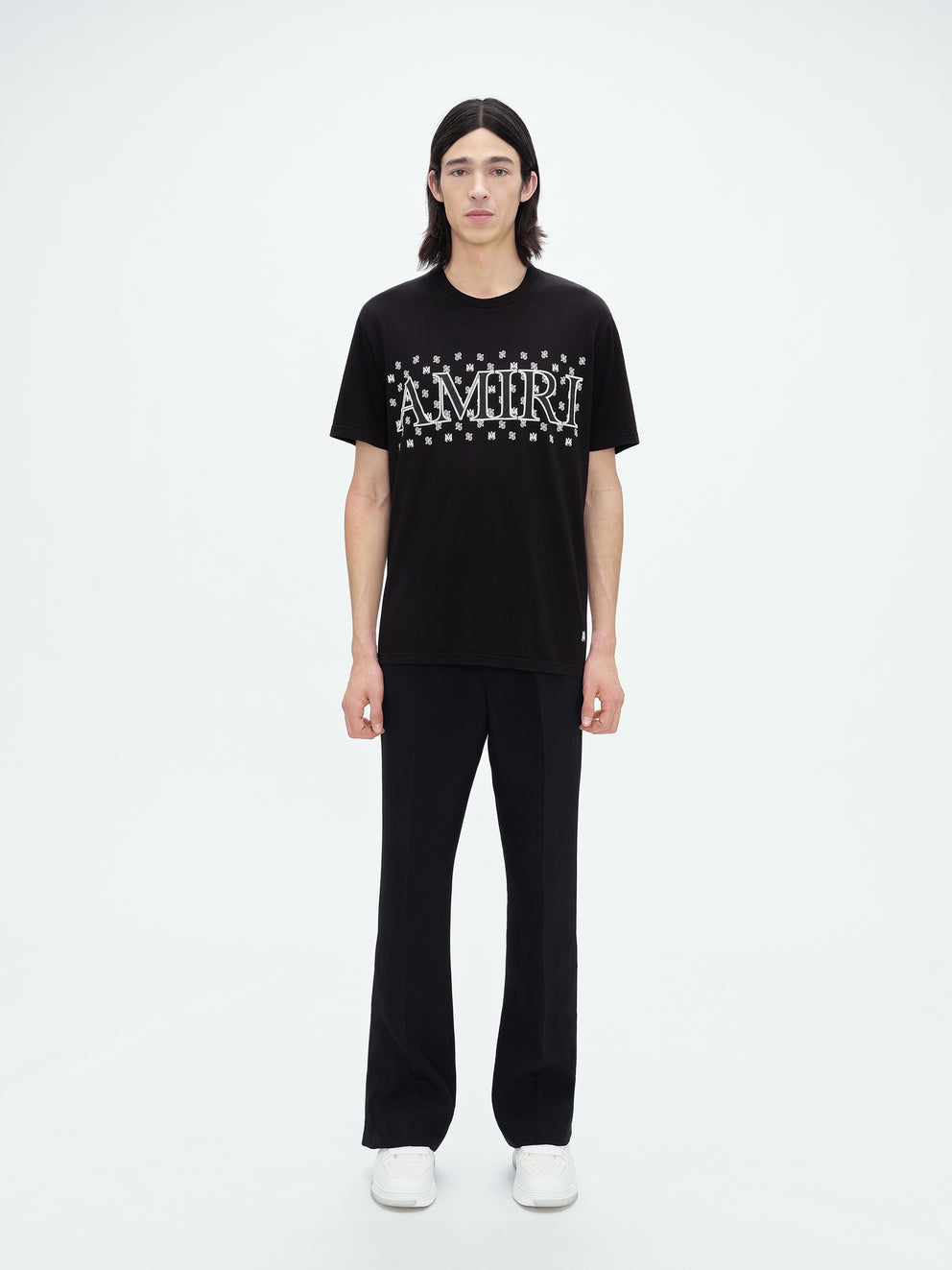 Black Amiri M.A. PAISLEY TEE | 276439-IED