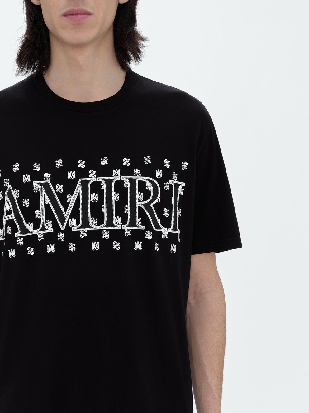 Black Amiri M.A. PAISLEY TEE | 276439-IED