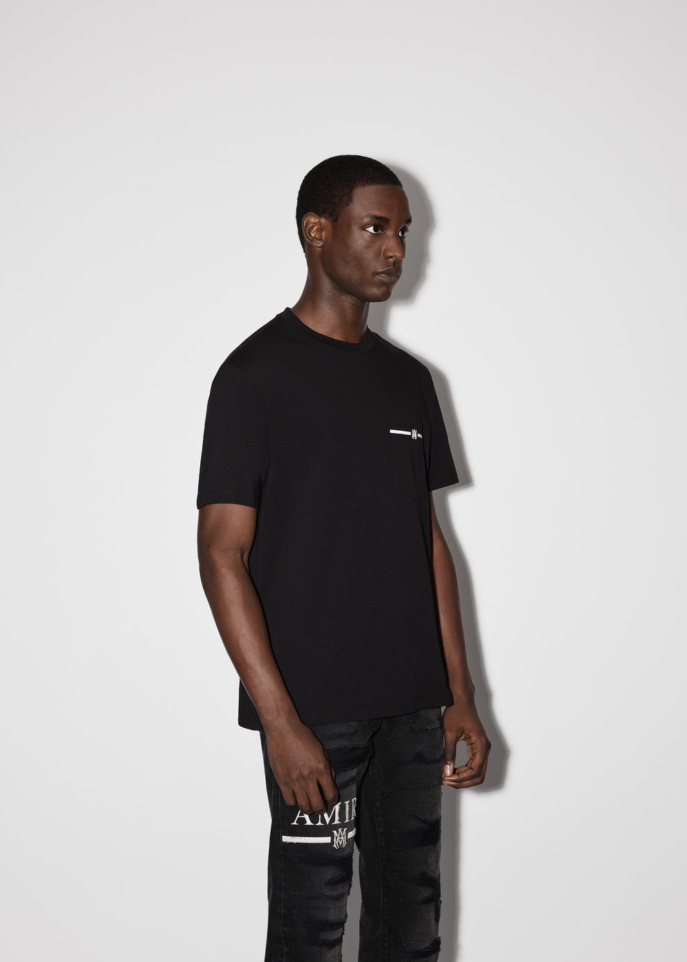 Black Amiri M.A. POCKET TEE | 894510-DNR