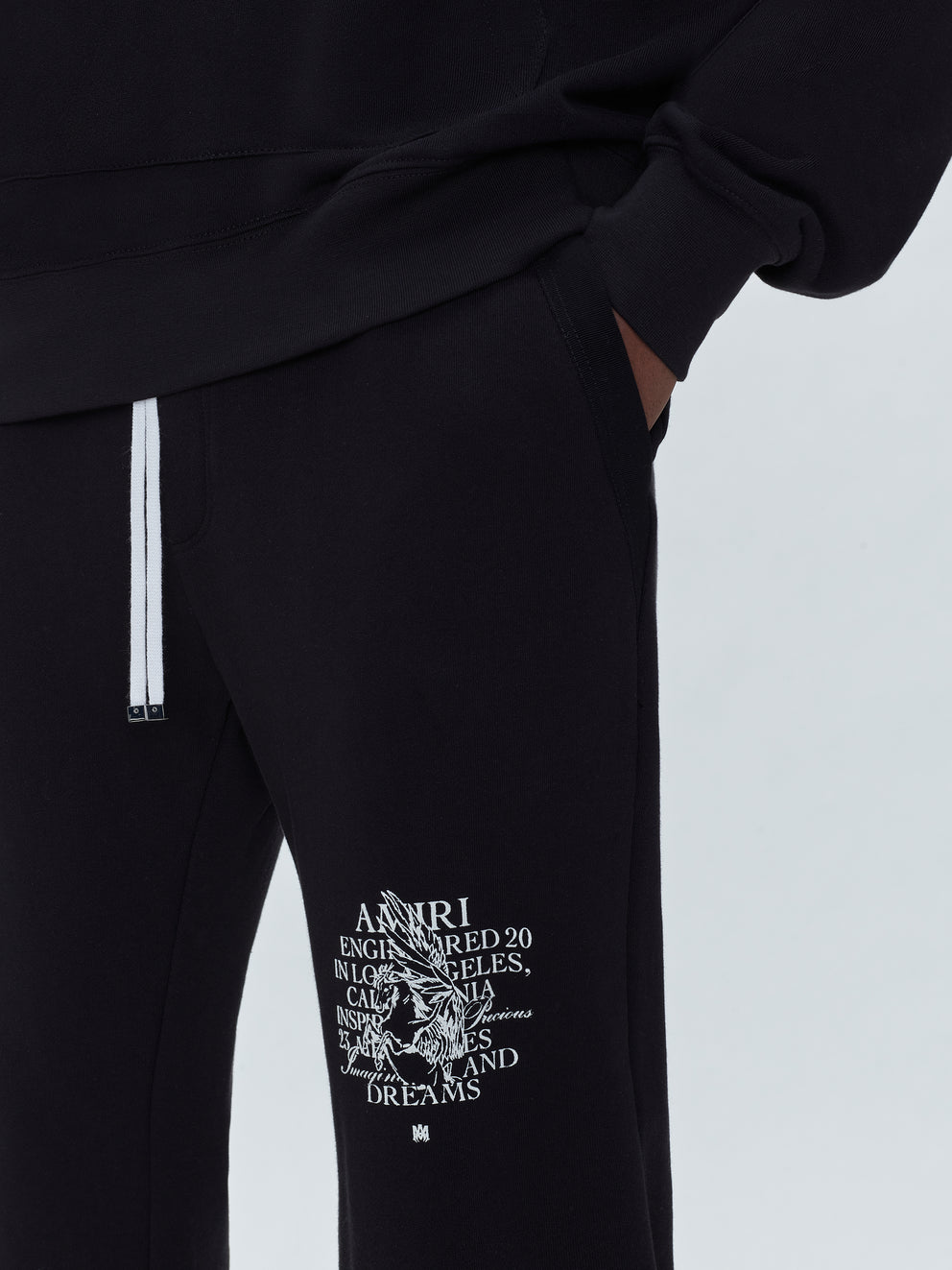 Black Amiri PRECIOUS MEMORIES SWEATPANT | 237491-UFA