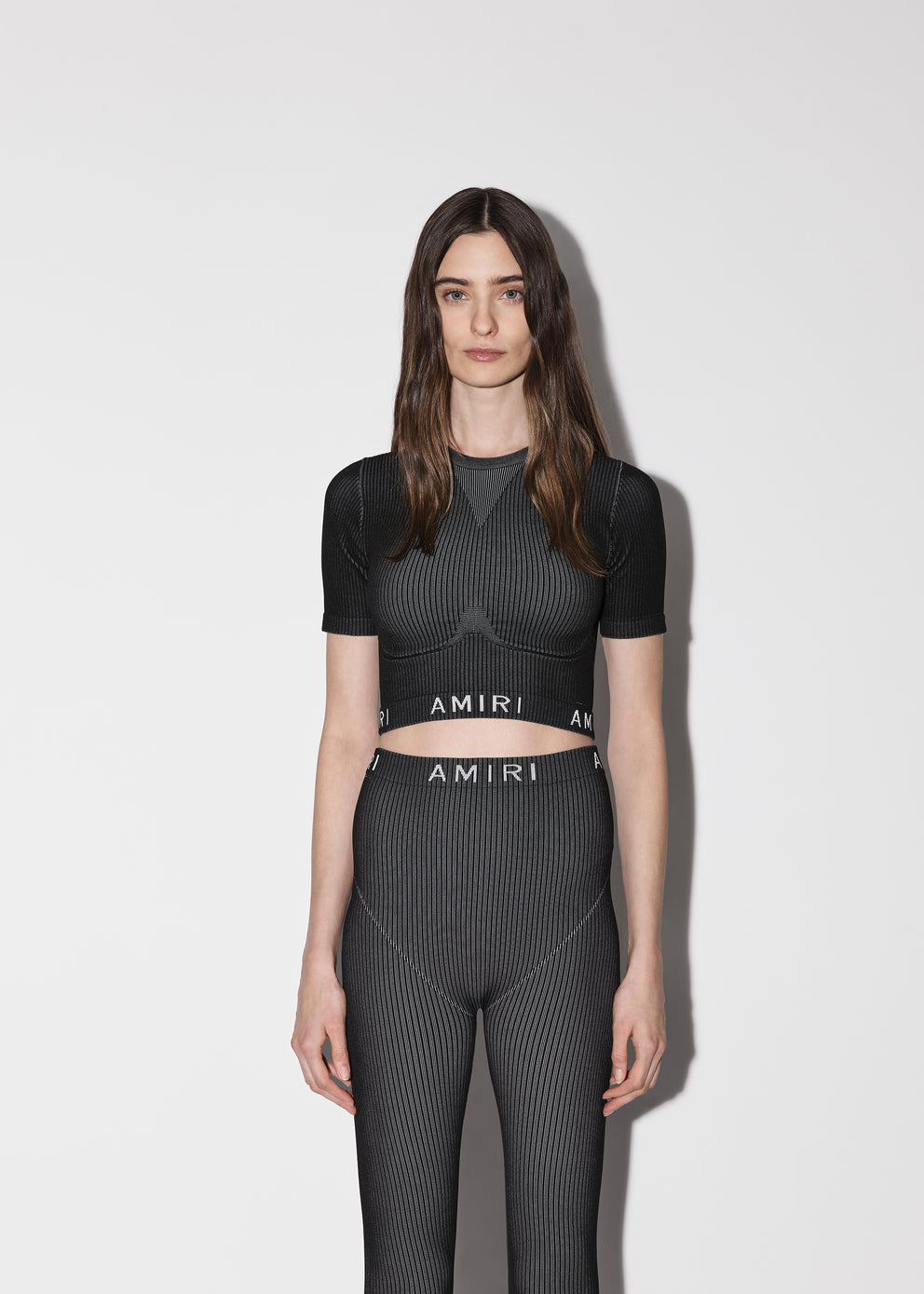 Black Amiri SEAMLESS KNIT SHIRT | 615284-WGE