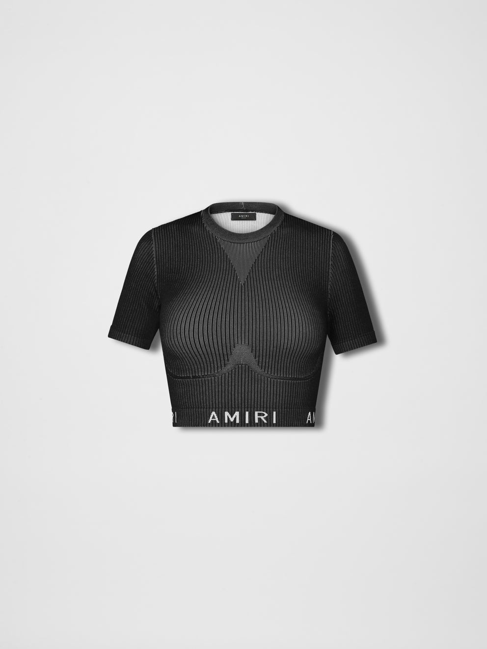 Black Amiri SEAMLESS KNIT SHIRT | 615284-WGE