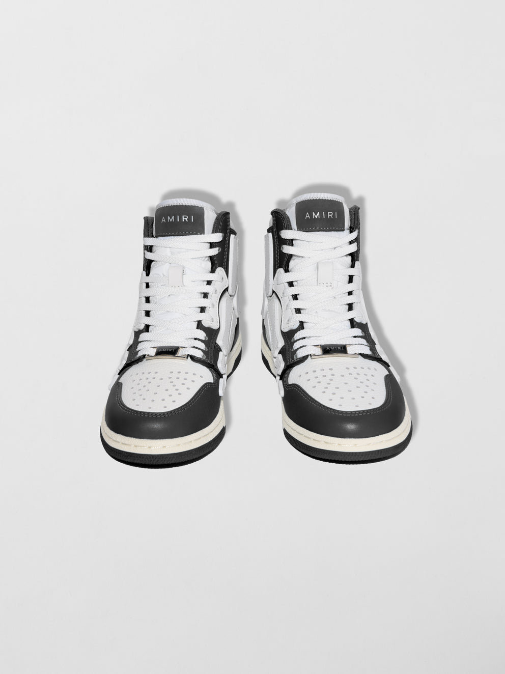 Black Amiri SKEL TOP HI-BLACK / WHITE | 504391-MGV