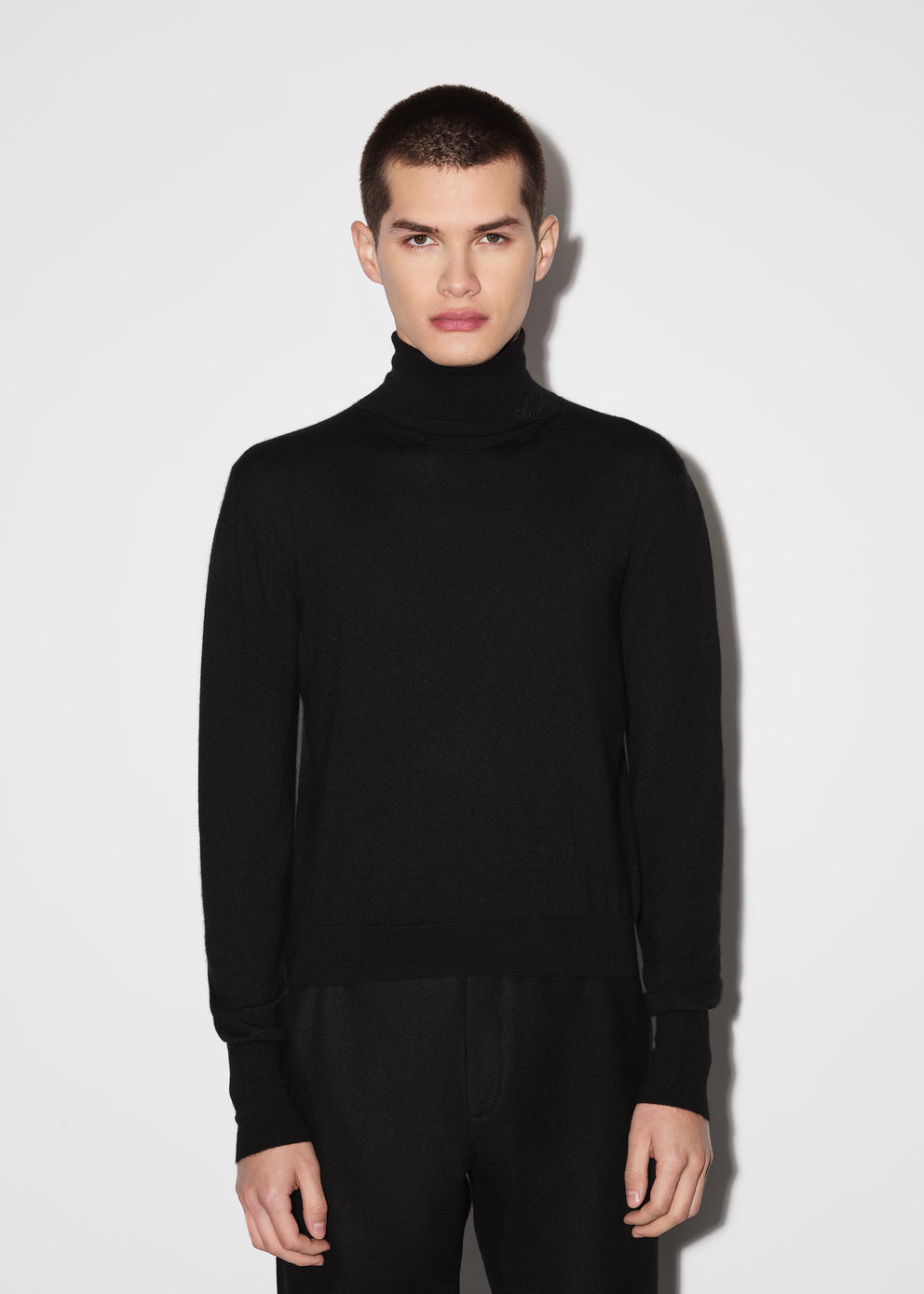 Black Amiri SOLID TURTLENECK | 931208-NUT