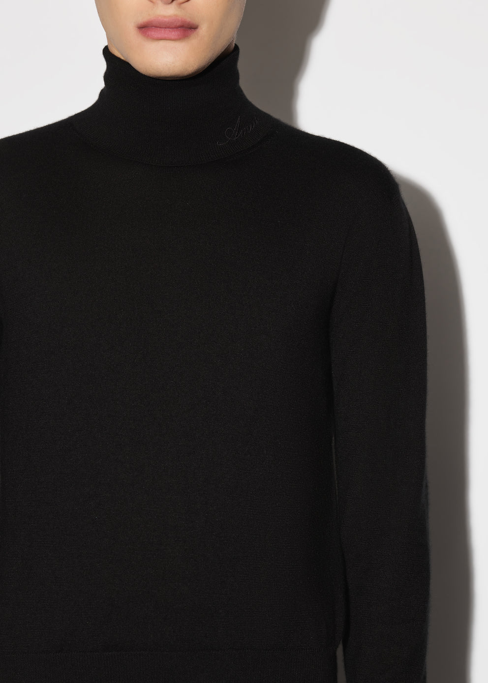 Black Amiri SOLID TURTLENECK | 931208-NUT