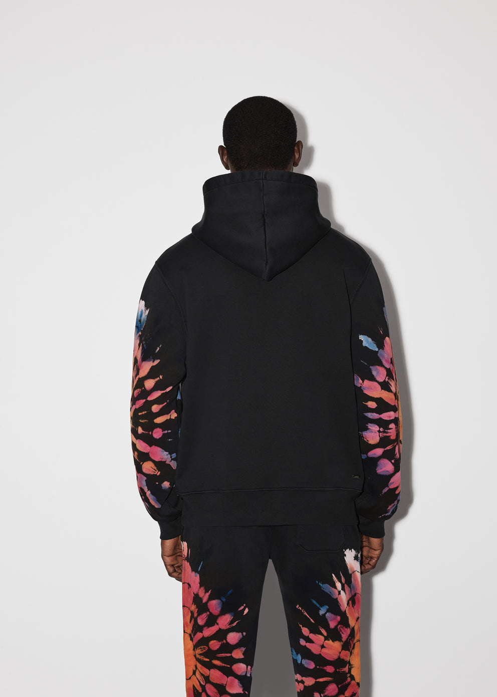 Black Amiri SPOT TIE-DYE HOODIE | 859436-XRV