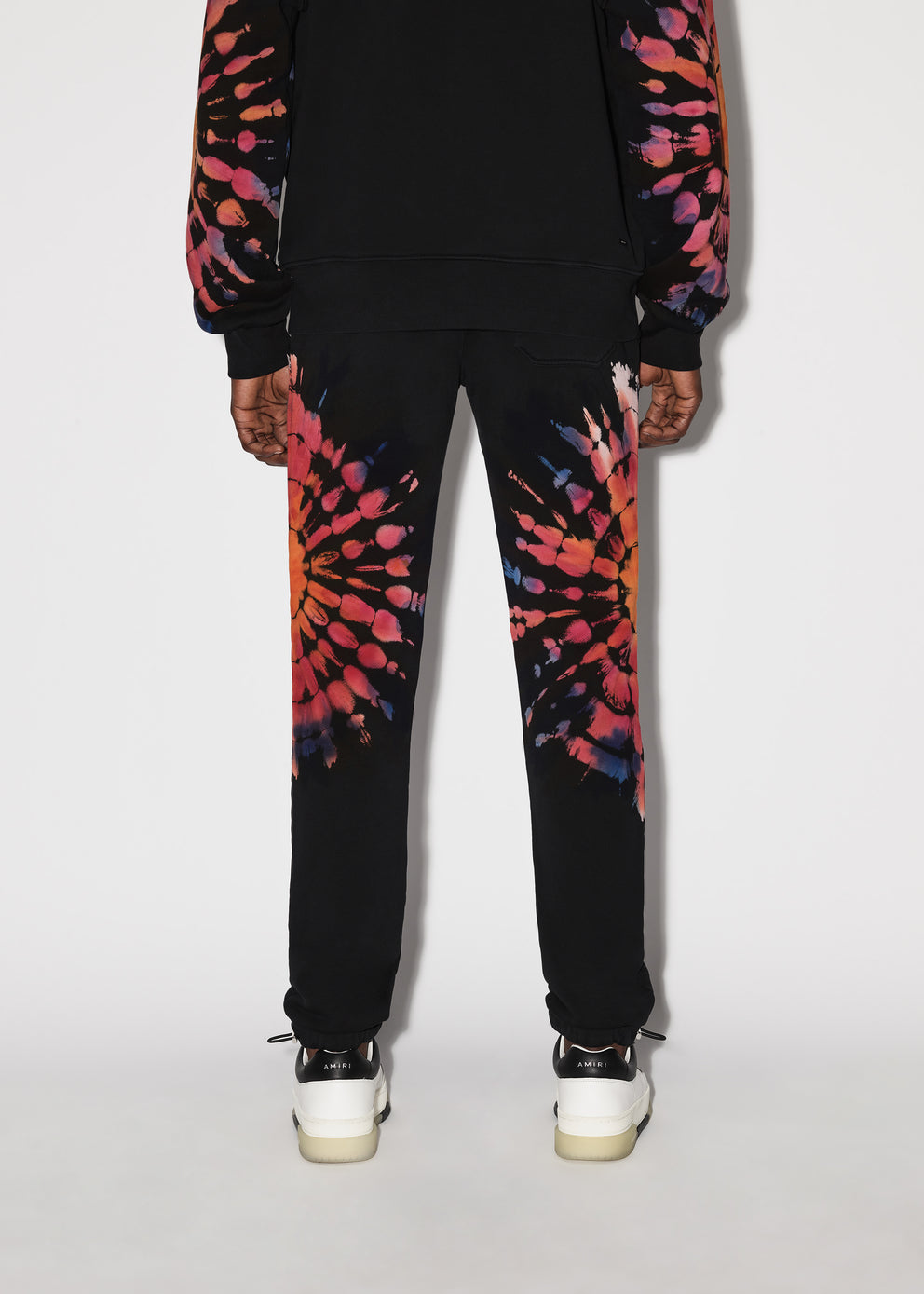 Black Amiri SPOT TIE-DYE SWEATPANTS | 497051-UQB