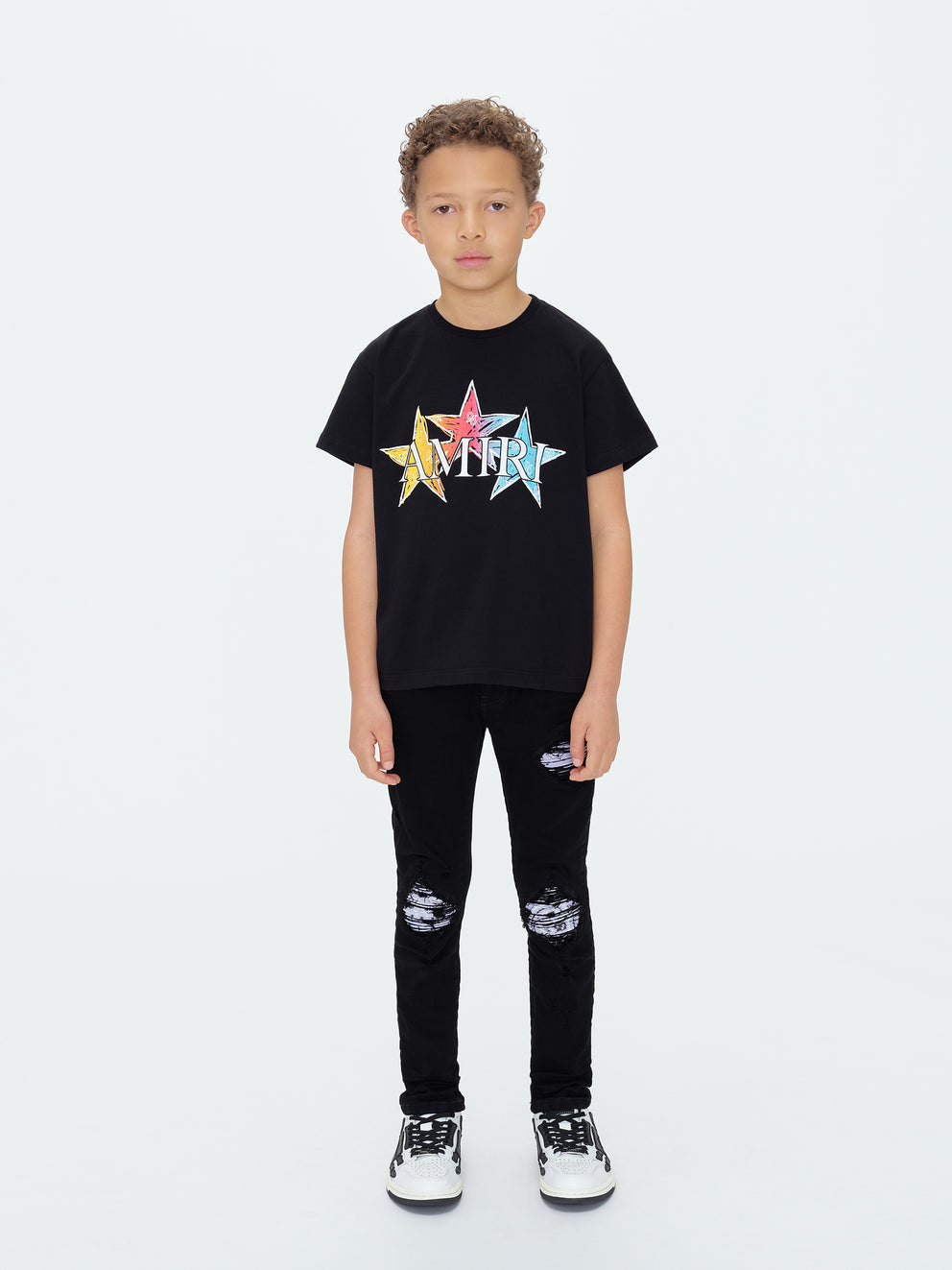 Black Amiri STARS TEE | 361987-QMC