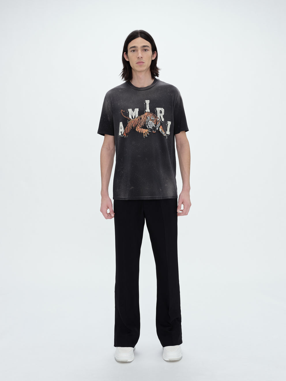 Black Amiri VINTAGE TIGER TEE | 760839-CPO