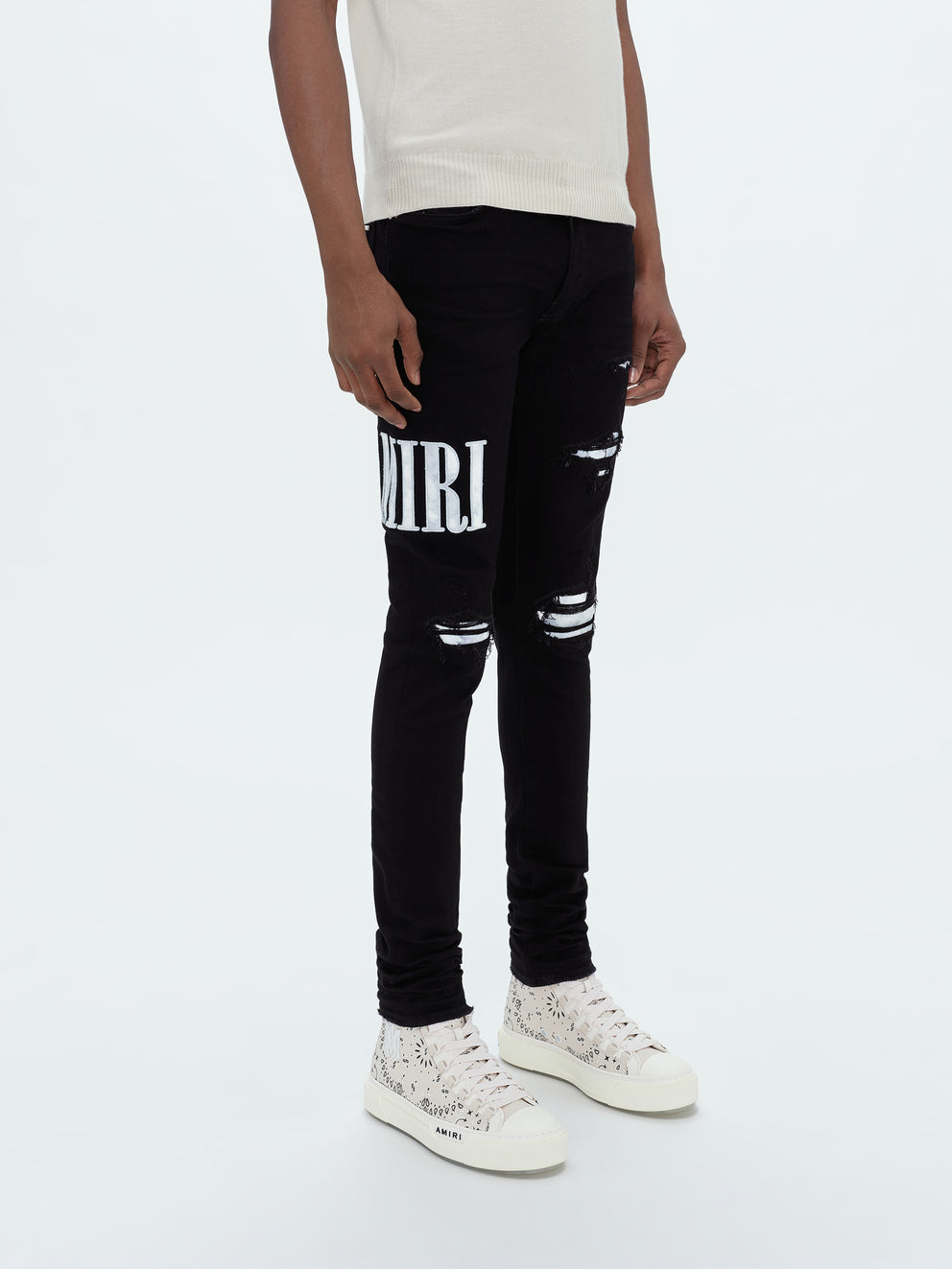 Black Od Amiri TIE DYE CORE LOGO JEAN | 589017-HTJ