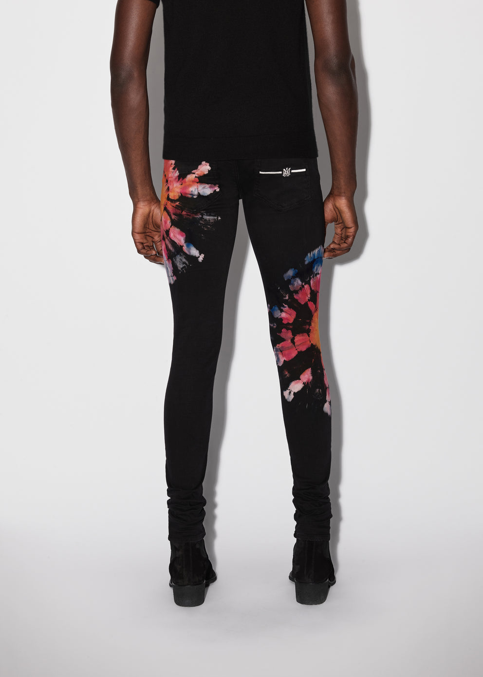 Black Od Amiri TIE DYE JEAN | 589132-ZES