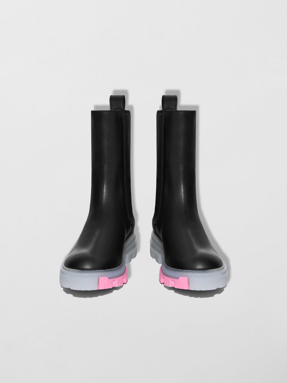 Black / Pink Amiri MILITARY CHELSEA BOOT | 826971-EQT