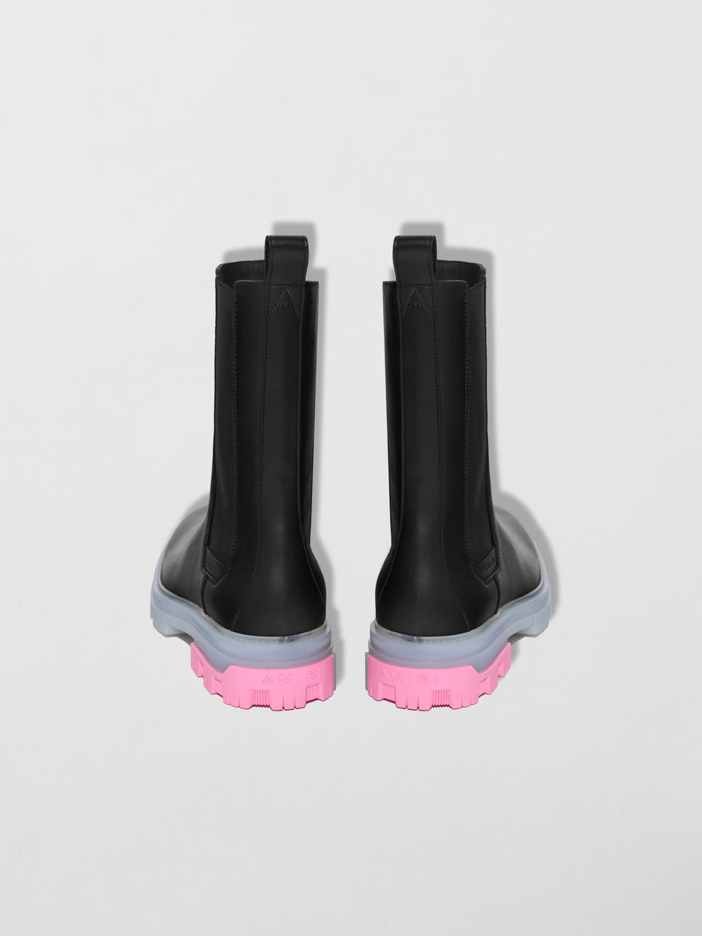 Black / Pink Amiri MILITARY CHELSEA BOOT | 826971-EQT