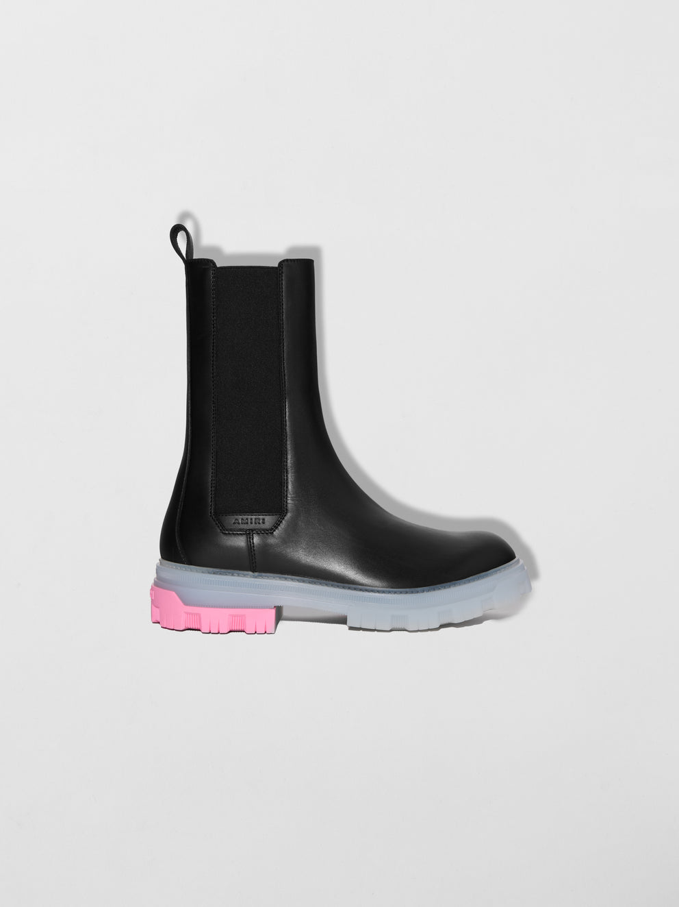 Black / Pink Amiri MILITARY CHELSEA BOOT | 826971-EQT