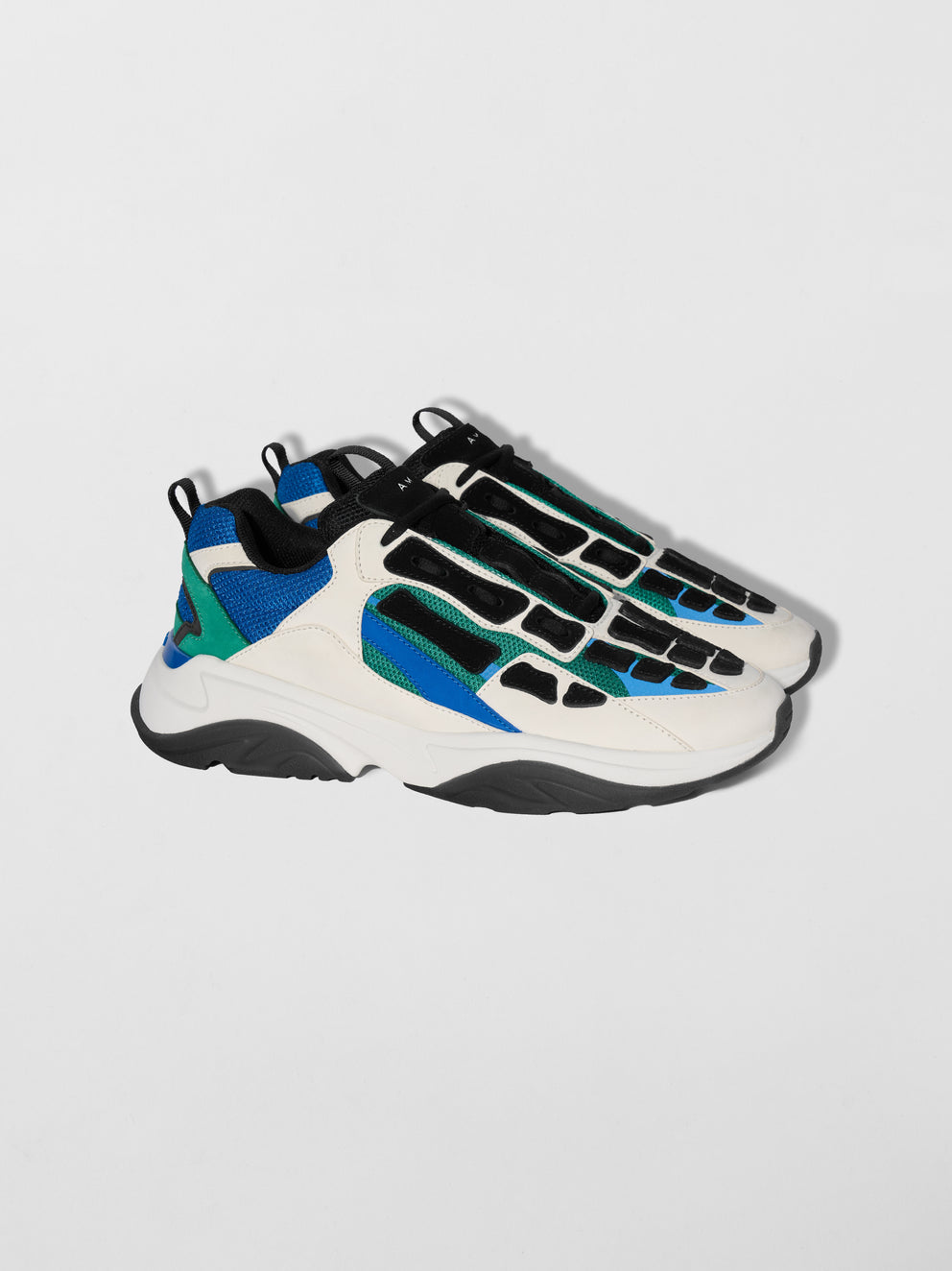 Black / Teal Amiri BONE RUNNER | 928367-MDE