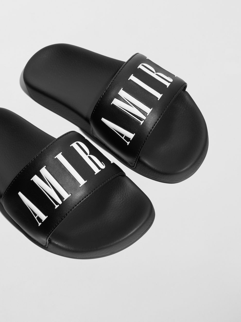 Black / White Amiri POOL SLIDE-BLACK / WHITE | 752698-TER