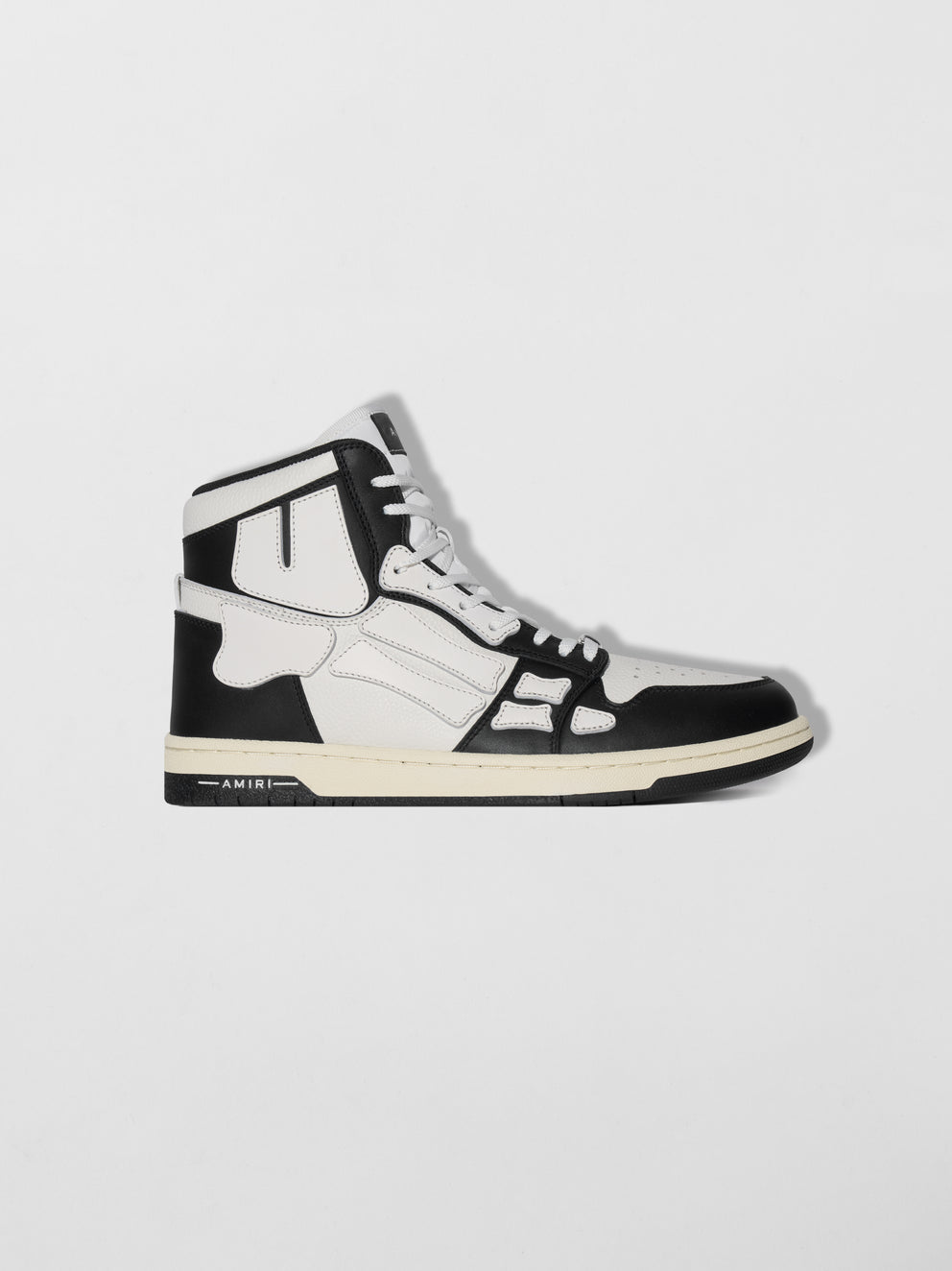 Black / White Amiri SKEL TOP HI | 019458-SFC