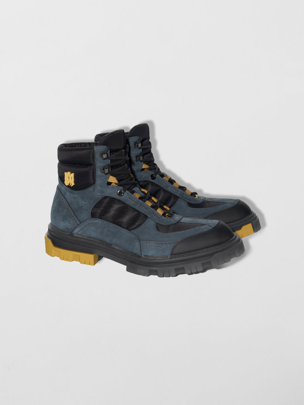 Black / Yellow Amiri WORKMAN BOOT | 496037-IBM