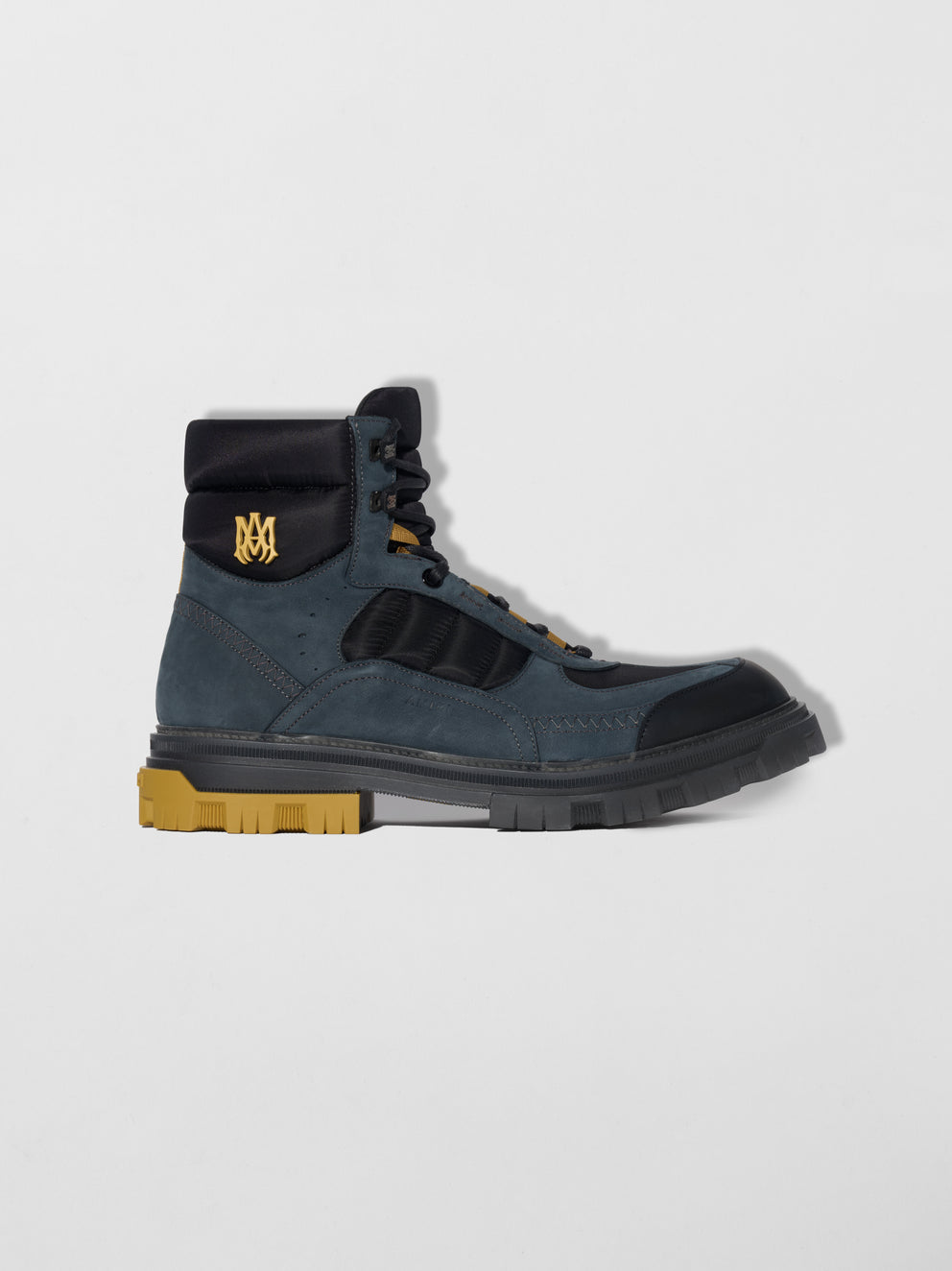 Black / Yellow Amiri WORKMAN BOOT | 496037-IBM