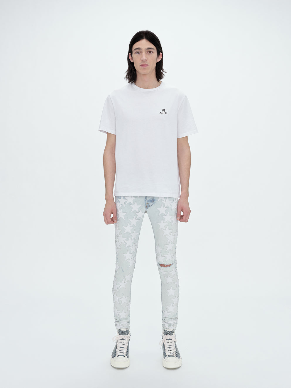 Bleached Indigo Amiri CHEMIST JEAN | 687904-HSF