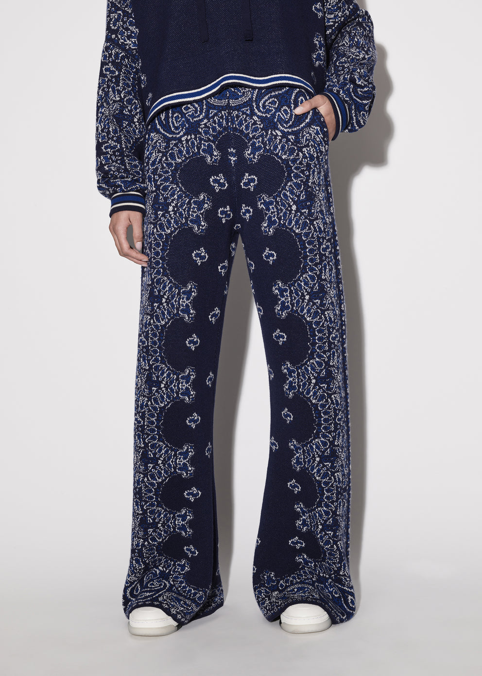 Blue Amiri BANDANA KNIT SWEATPANT | 210795-VQO