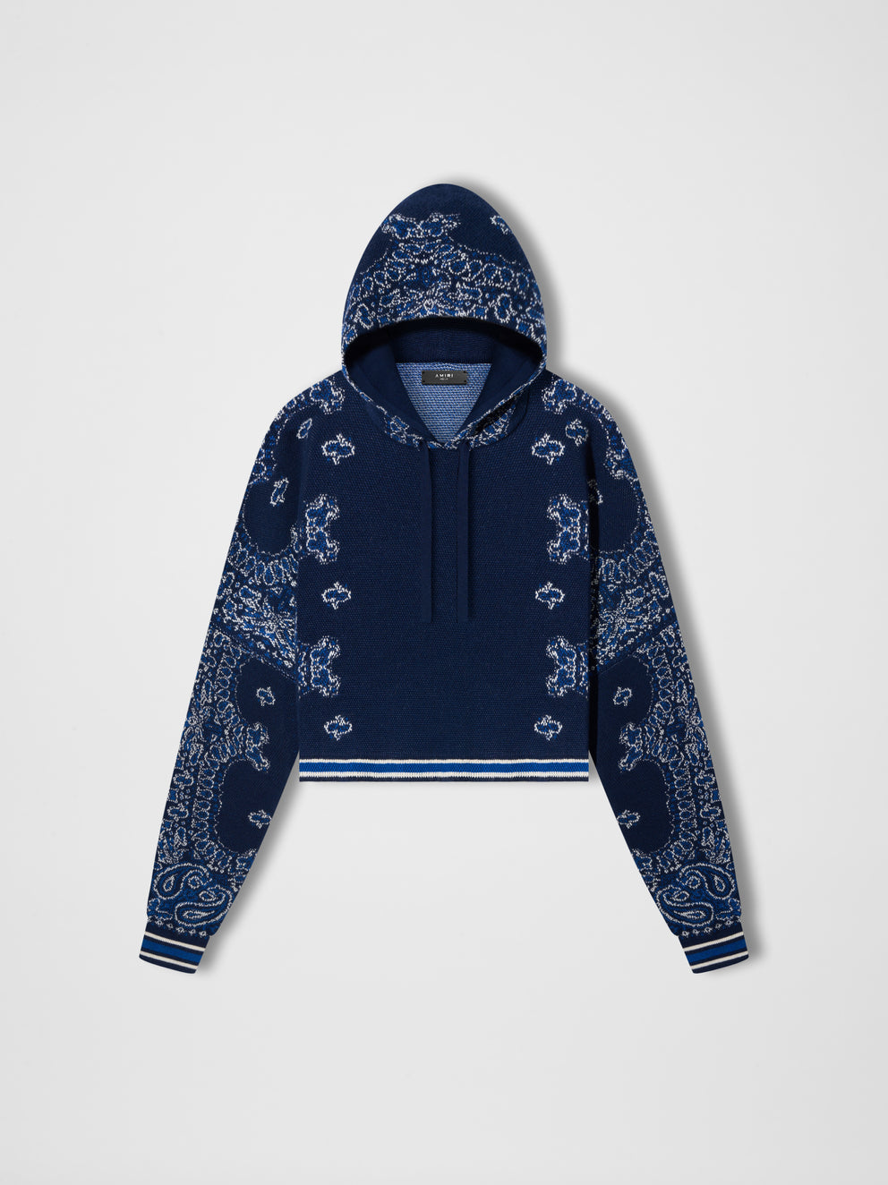 Blue Amiri BANDANA OVERSIZED HOODIE | 024513-WZG