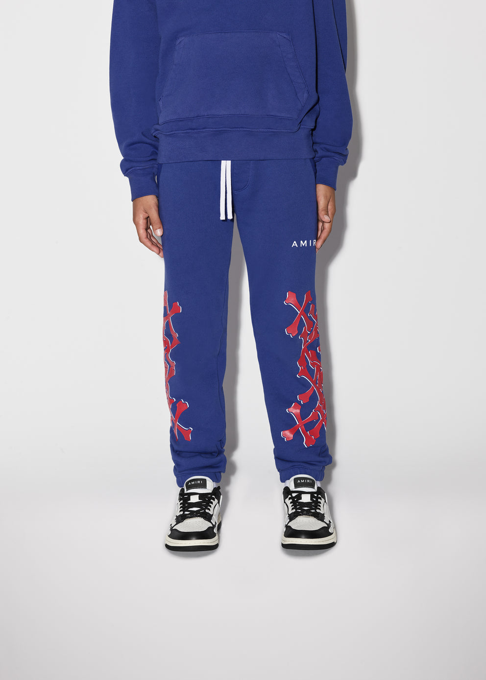 Blue Amiri BONES GRAPHIC SWEATPANTS | 621708-OUM