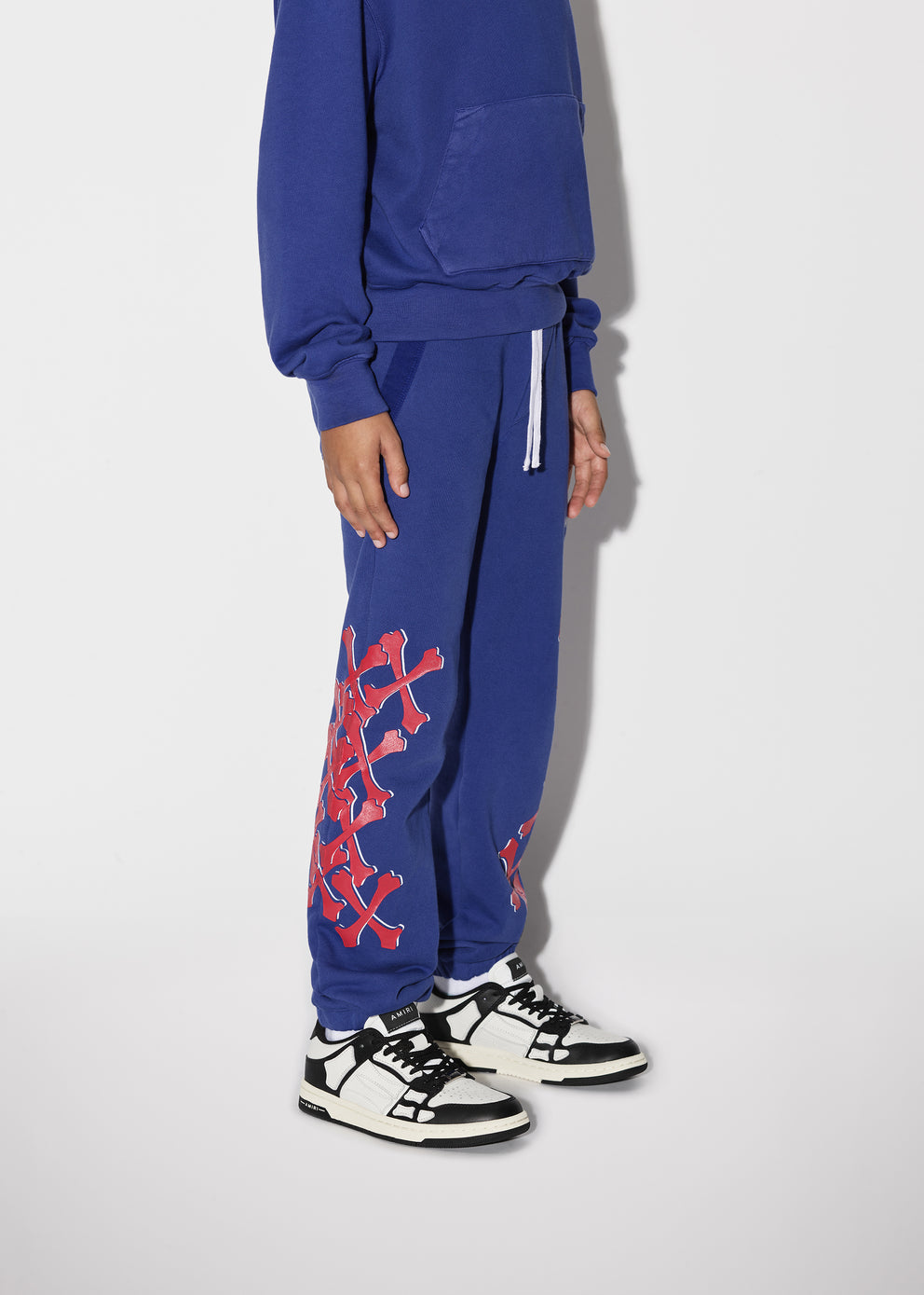 Blue Amiri BONES GRAPHIC SWEATPANTS | 621708-OUM