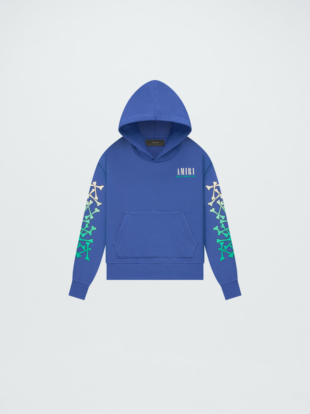 Blue Amiri BONES HOODIE | 348216-HTU